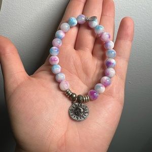 Tiffany Jazelle “Shine On” cotton candy bracelet made with all real gemstones